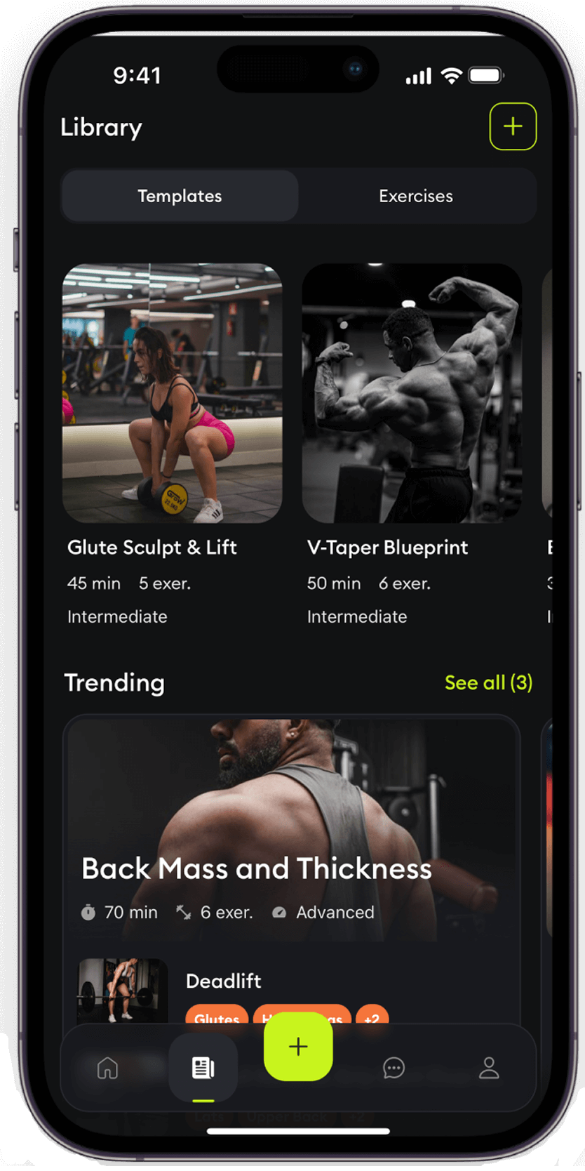 Workout Library